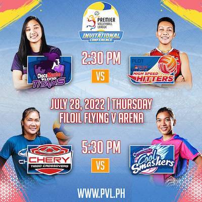 PVL Season 5 Invitational-CHOCO VS PLDT / CHERY VS CREAMLINE