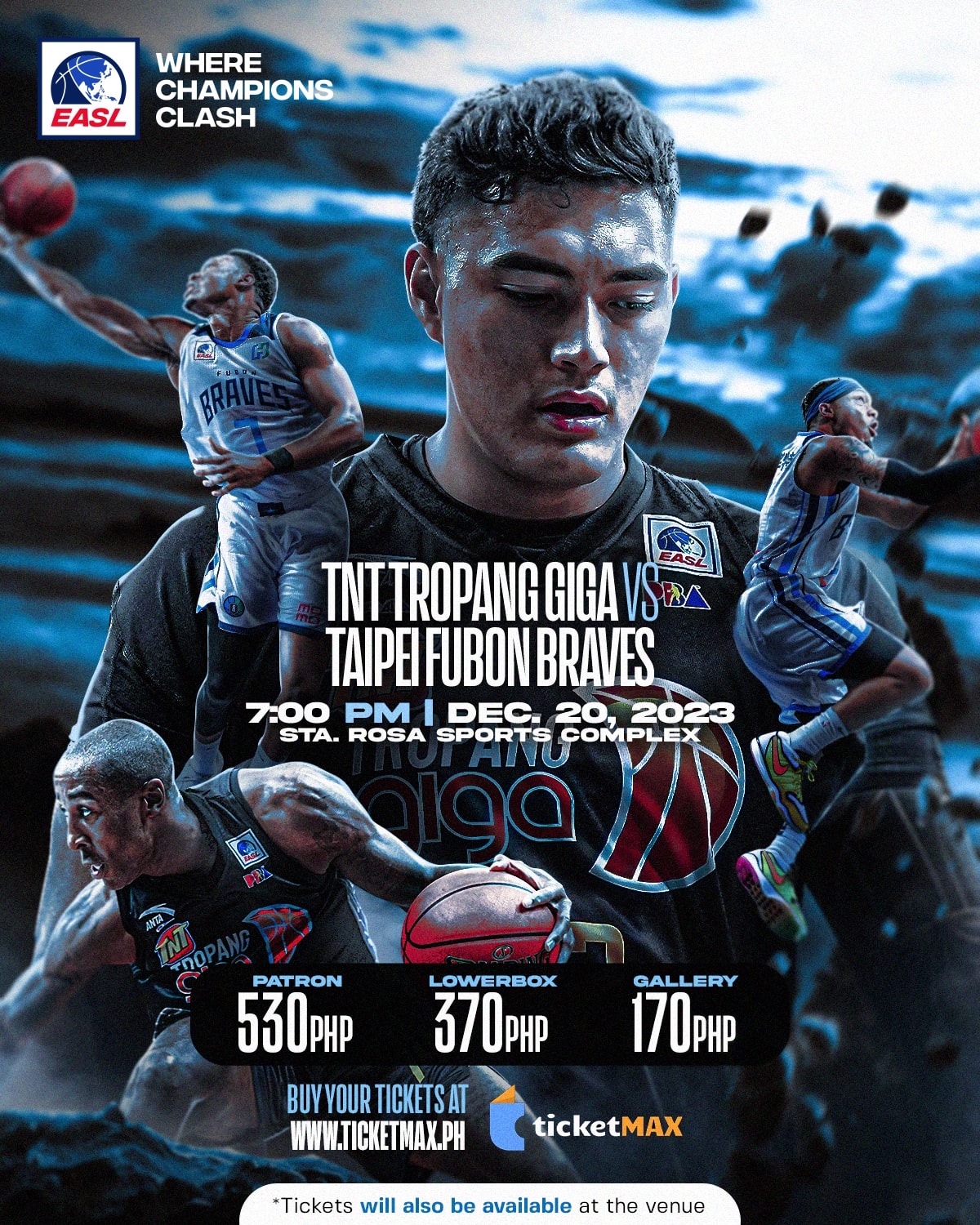 EASL: TNT TROPANG GIGA v TAIPEI FUBON BRAVES