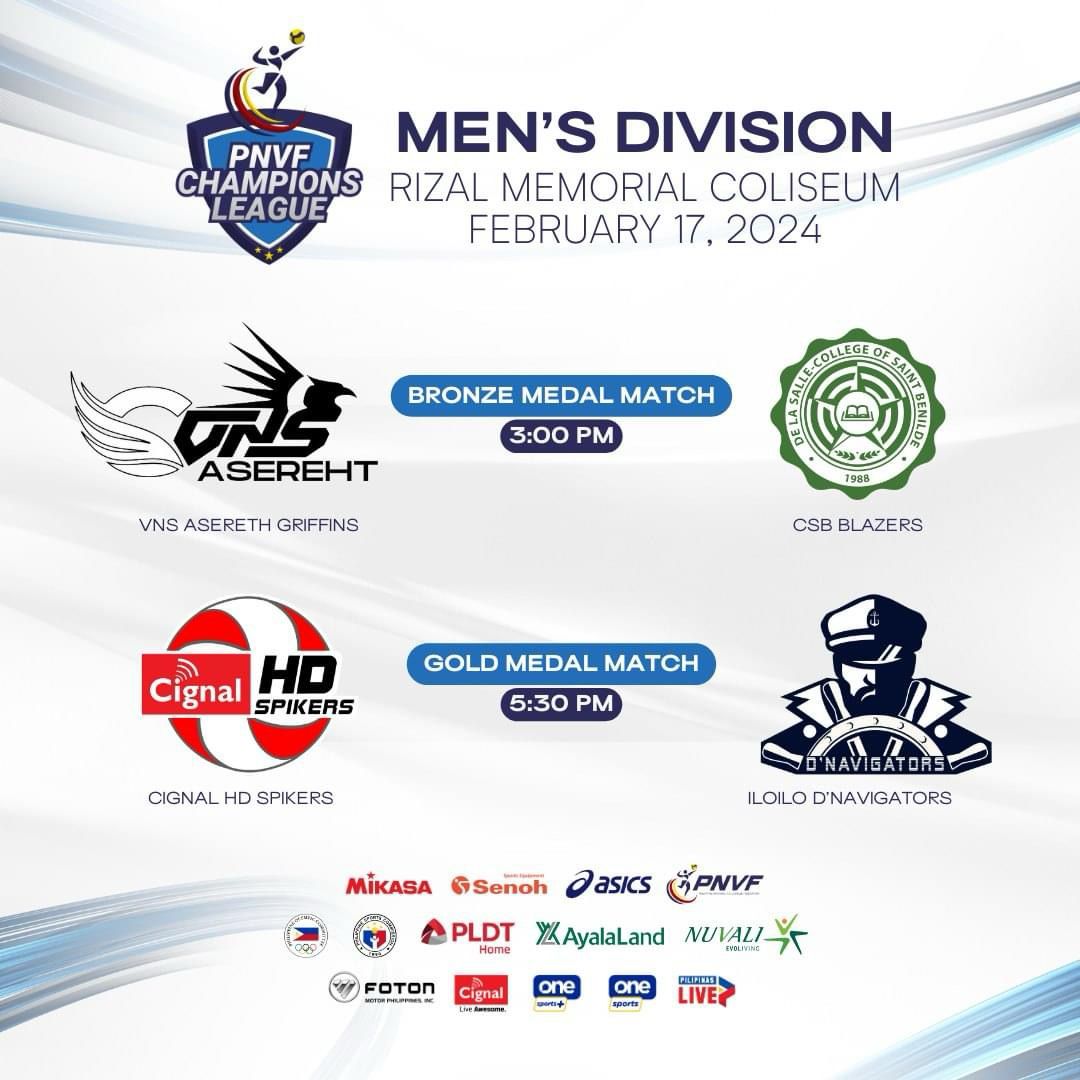 PNVF CHAMPIONS LEAGUE 2024 -VNS V CSB | CIGNAL V ILOILO