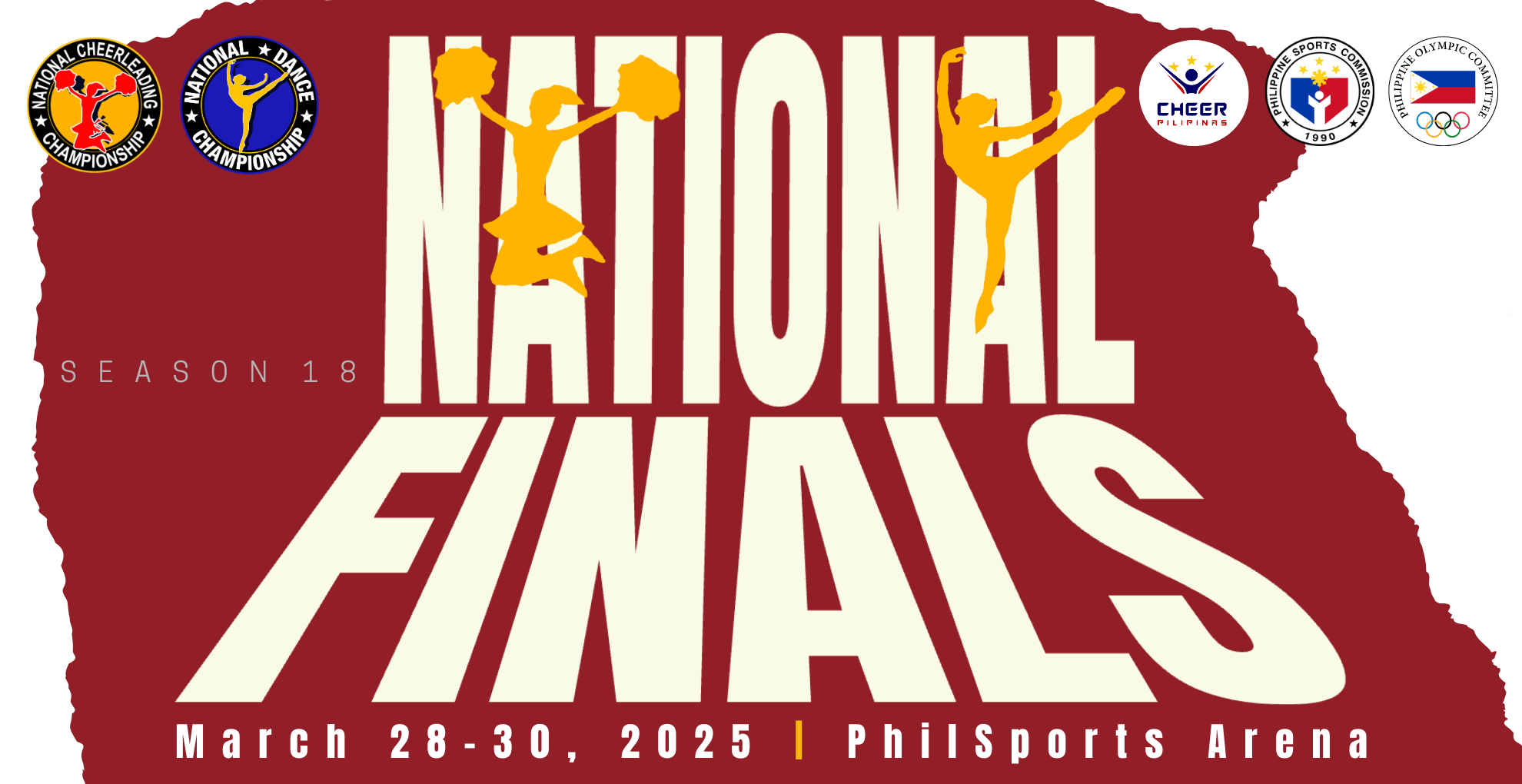 DAY 2: NATIONAL DANCE & CHEERLEADING CHAMPIONSHIPS - Jazz, Contemporary, Pom, All Girl Cheer