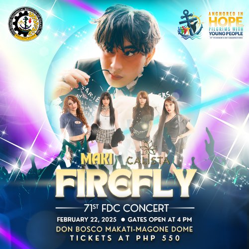71st FDC CONCERT: MAKI | CALISTA | FIREFLY