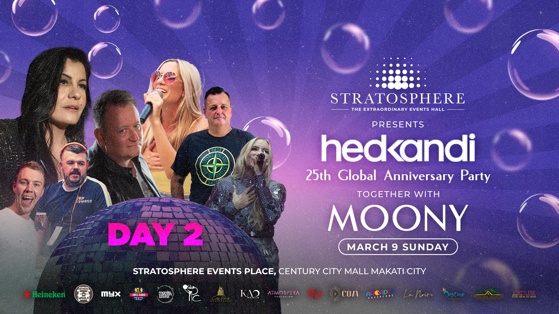 HEDKANDI 25th Global Anniversary Party - MARCH 9