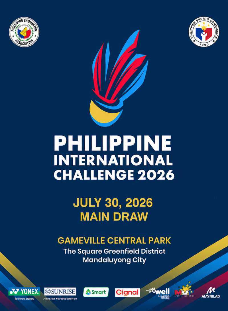 PHILIPPINE INTERNATIONAL CHALLENGE 2026 MAIN DRAW DAY 2