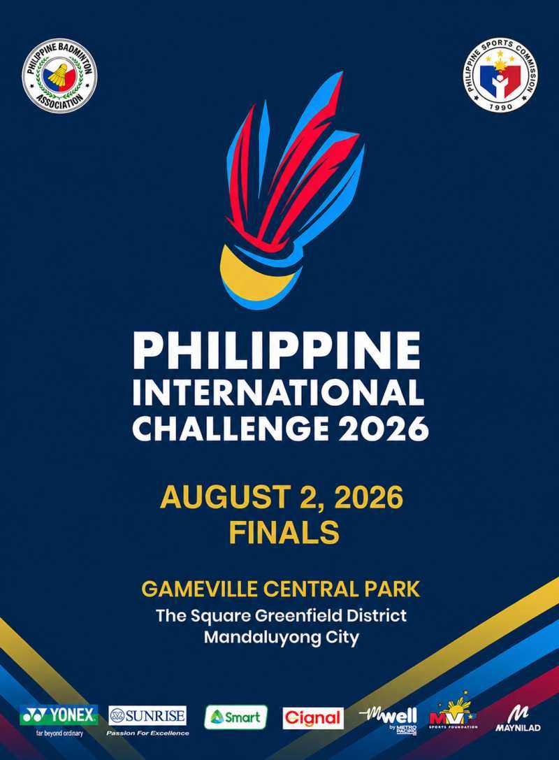 PHILIPPINE INTERNATIONAL CHALLENGE 2026 FINALS