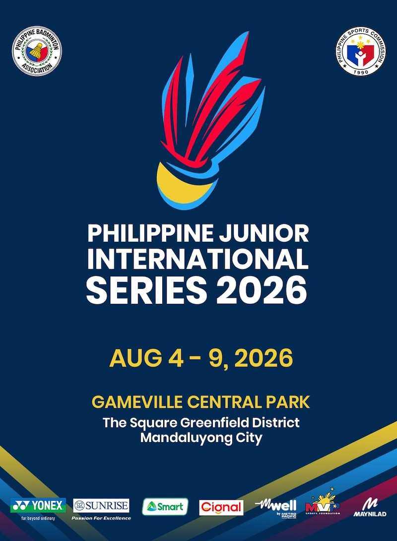 PHILIPPINE JUNIOR INTERNATIONAL SERIES 2026