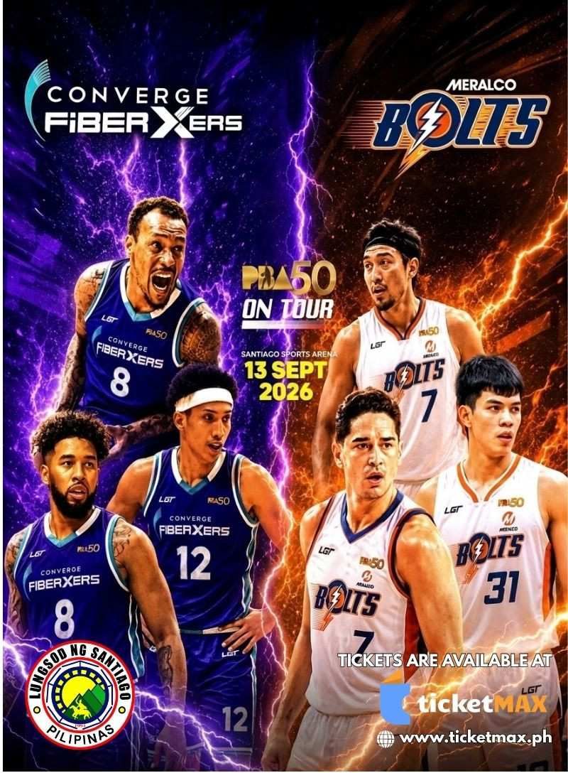 MERALCO VS CONVERGE - PBA ON TOUR 2026 IN SANTIAGO CITY
