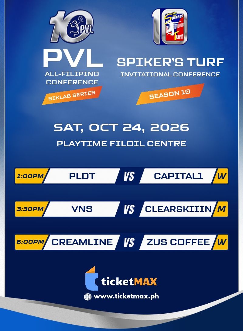 PLDT vs CAPITAL1, VNS vs CLEARSKIIIN, CREAMLINE vs ZUS COFFEE - PVL AFC 2026 SIKLAB SERIES