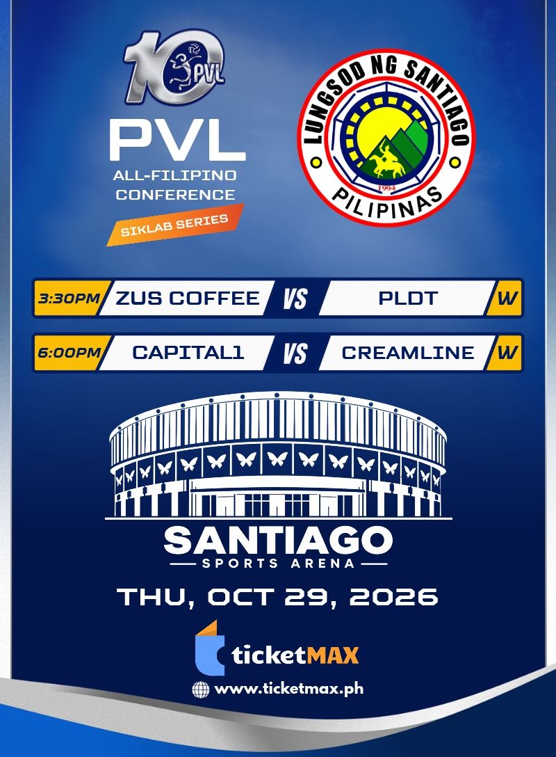 ZUS COFFEE vs PLDT, CAPITAL1 vs CREAMLINE - PVL AFC 2026 SIKLAB SERIES IN SANTIAGO