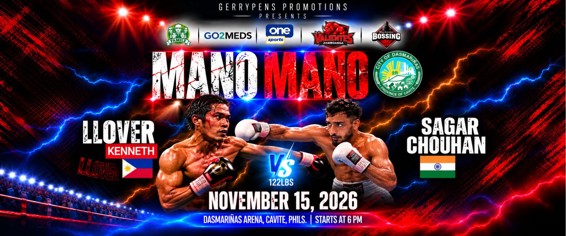 Mano A Mano 3 - Kenneth Llover VS Sagar Chouhan